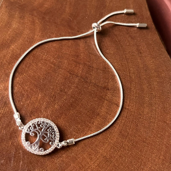 Pulseira Árvore da Vida Cravejada