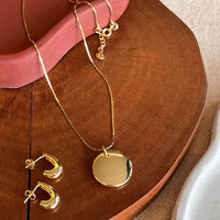 Conjunto Liso Dourado