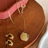Conjunto Liso Dourado