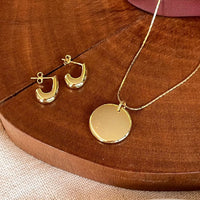 Conjunto Liso Dourado