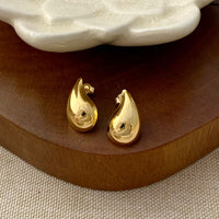 Brinco Gota Dourado