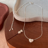 Conjunto Corações Cravejados