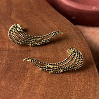 Brinco Zircônias Pretas