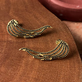 Brinco Zircônias Pretas