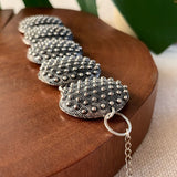 Pulseira Larga Prata Envelhecida