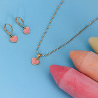 Conjunto Coração Dourado