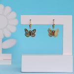 Brinco Borboleta Dourado